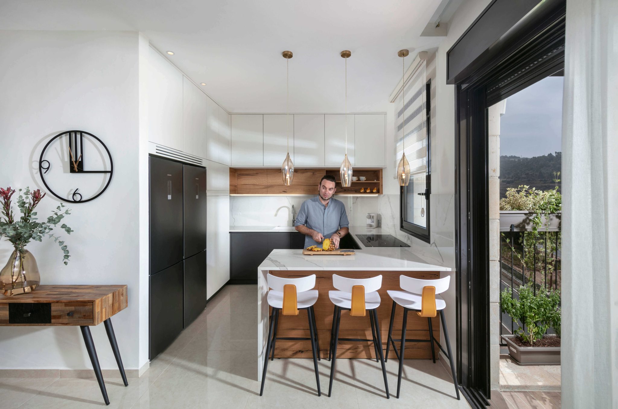 עיצוב פנים למטבח מודרני